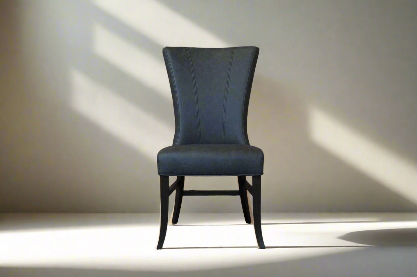 HLHF Klyde 55 Coated Fabric Dining Chair - Charcoal Dining Furniture Store Burlington Ontario Near Me