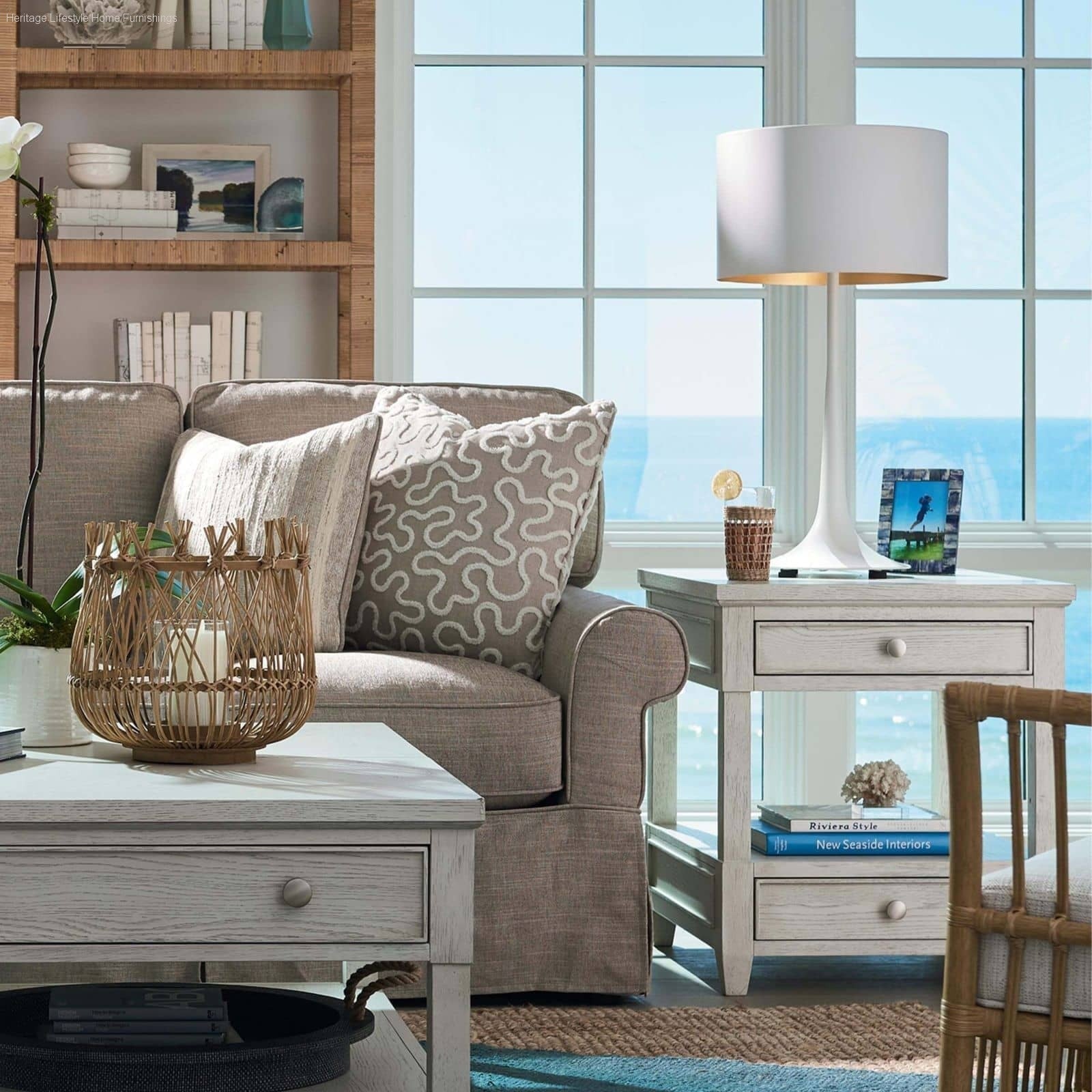 HLHF Trilogy Table Lamp (131112) Lighting Furniture Store Burlington Ontario Near Me