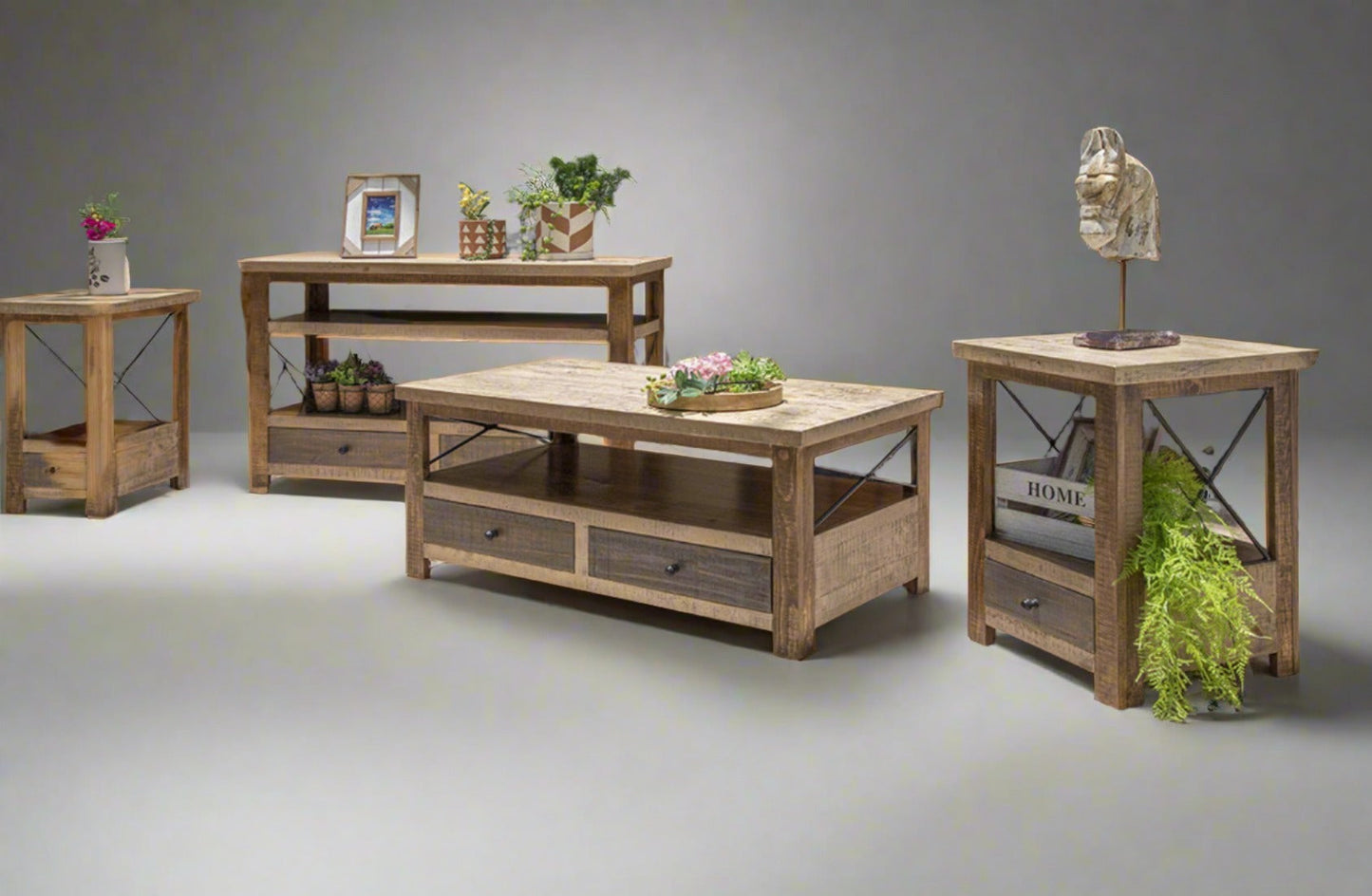 HLHF Andaluz Chairside Table Living, Occasional Furniture Store Burlington Ontario Near Me