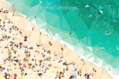 HLHF Beach Fragments Wall Art Wall Art Furniture Store Burlington Ontario Near Me
