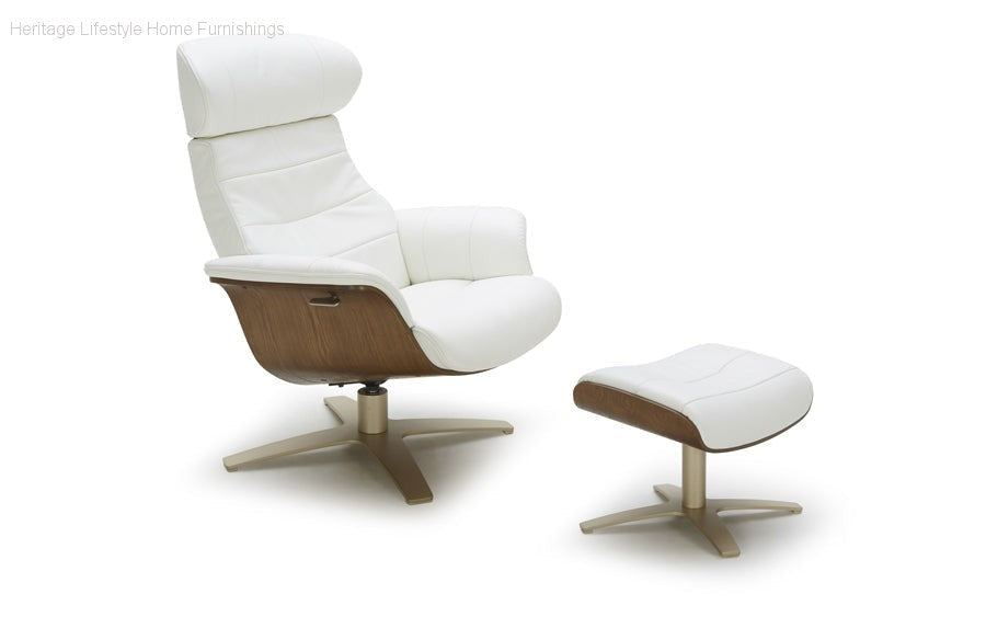 Accent Chair - A928-1(2A)+0 Lounge Chair & Ottoman