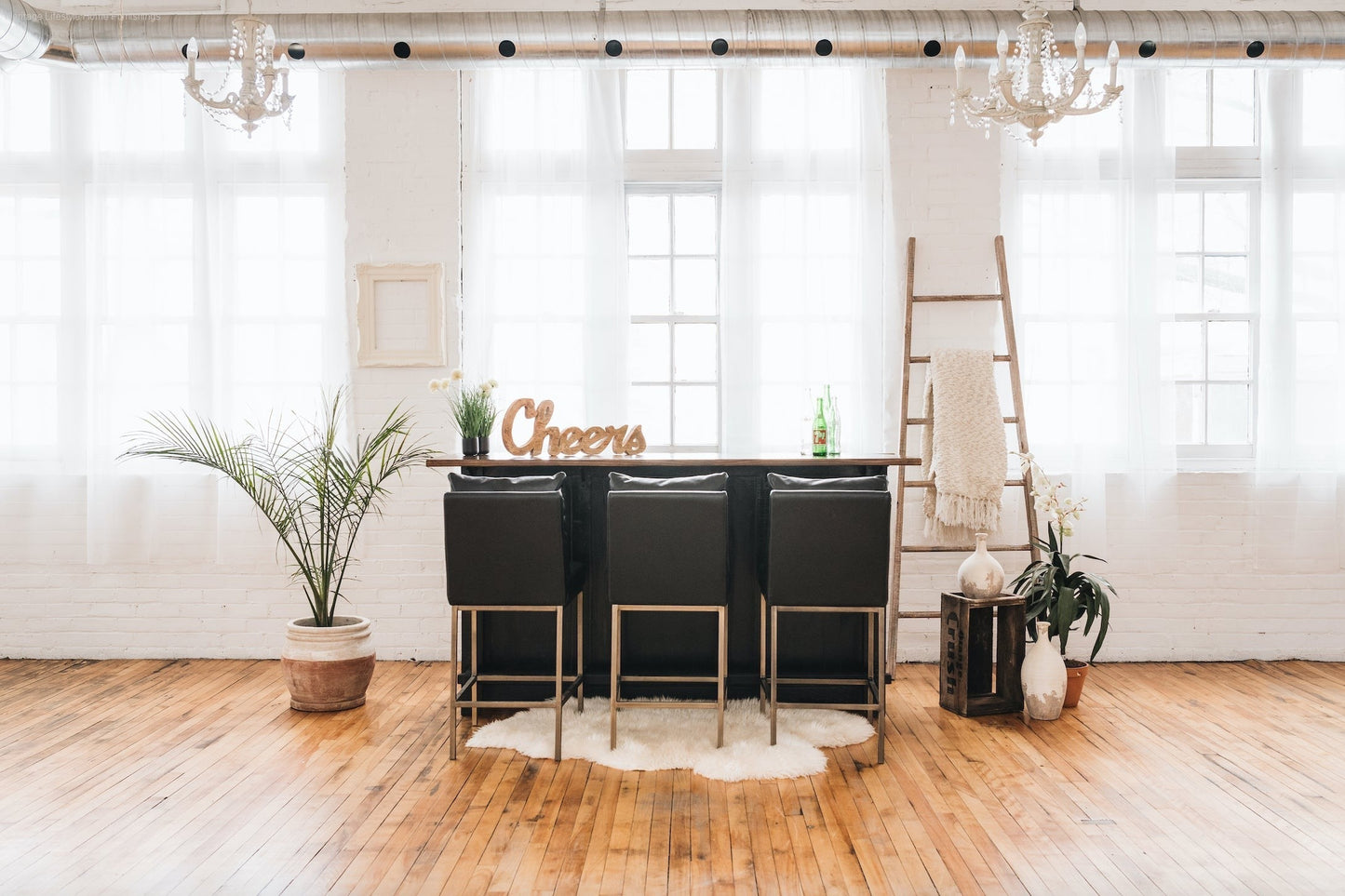 Pueblo Distressed Black Bar Furniture Stores Burlington Ontario Near Me HLHF