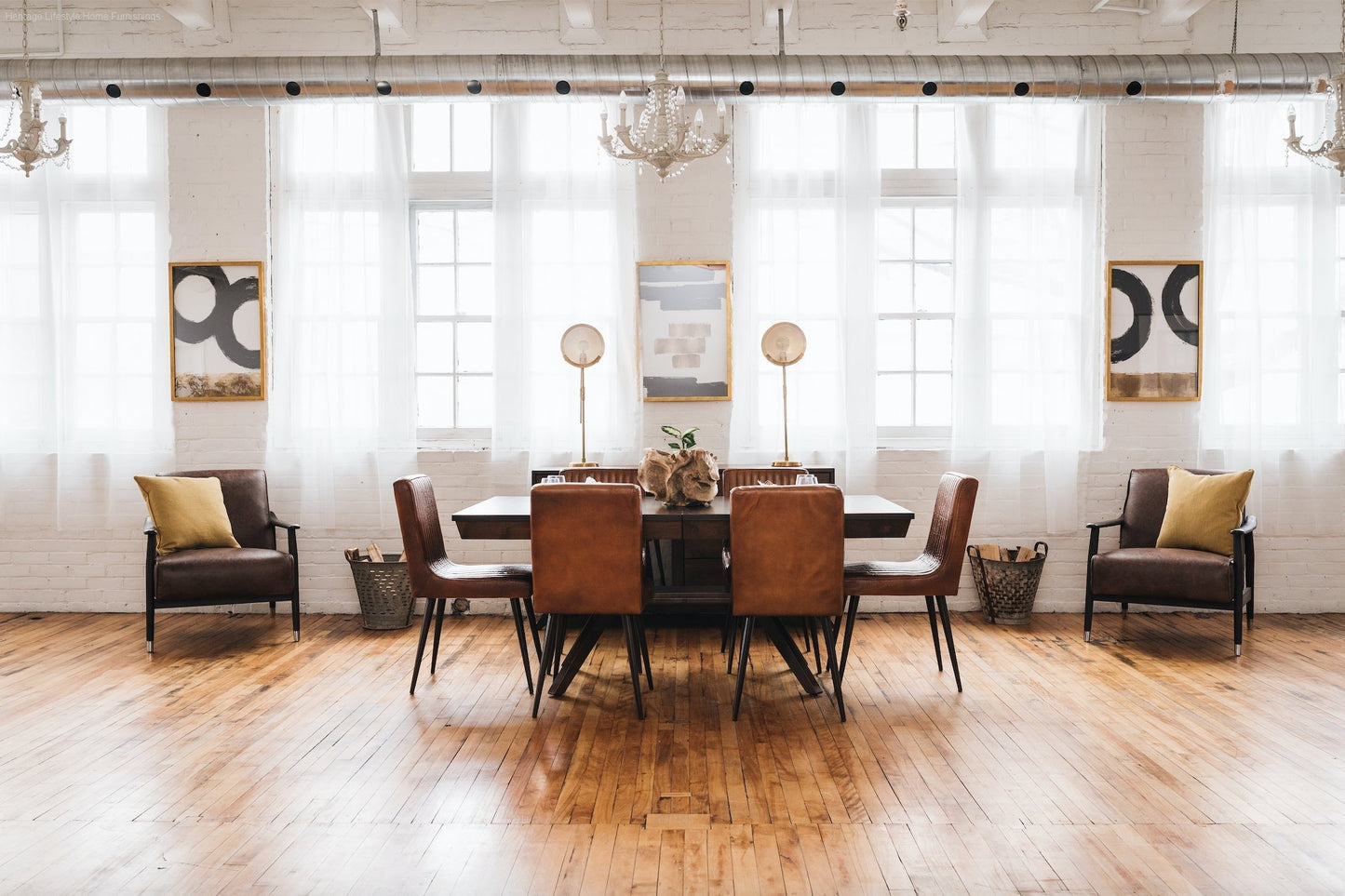 HLHF Tribeca Dining Table Dining Furniture Store Burlington Ontario Near Me