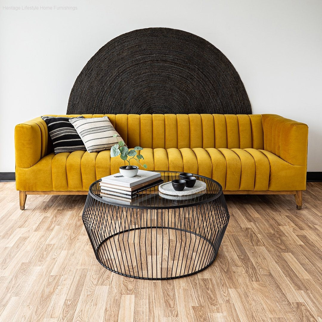 Occasional Tables - Cyclone Coffee Table - Black
