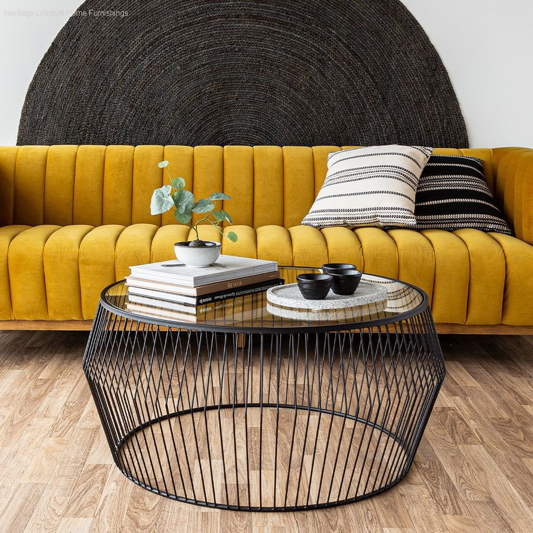 Occasional Tables - Cyclone Coffee Table - Black