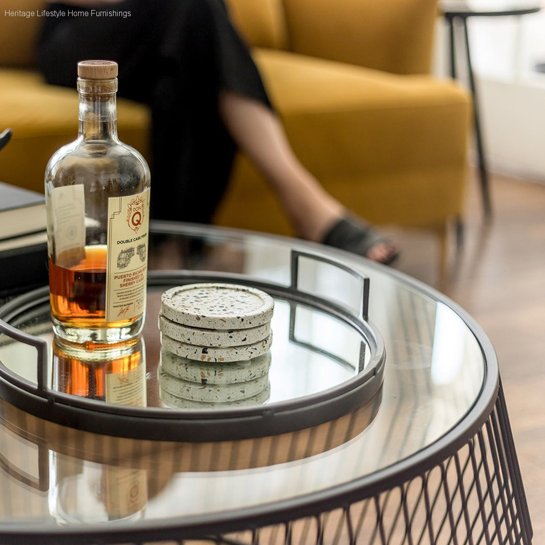 Occasional Tables - Cyclone Coffee Table - Black