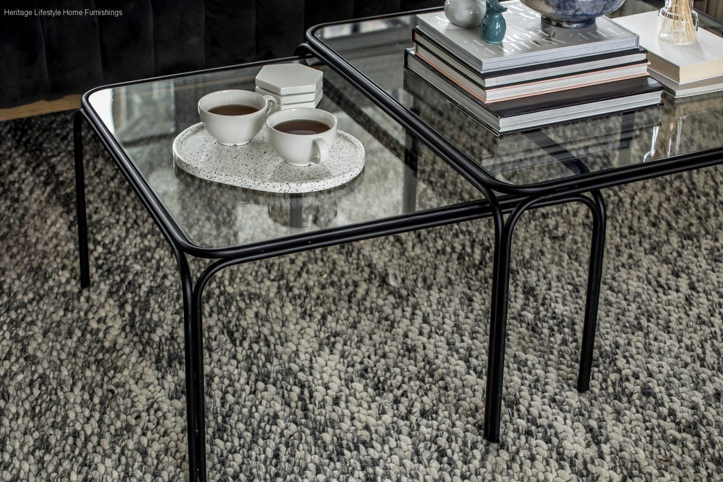 Occasional Tables - Deco Coffee Table - Black