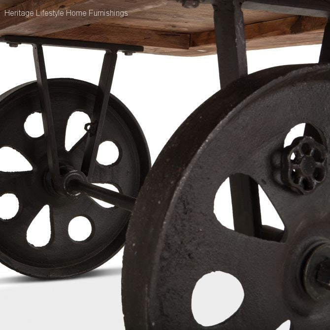 HLHF Industrial Loft Coffee Table Occasional Furniture Store Burlington Ontario Near Me