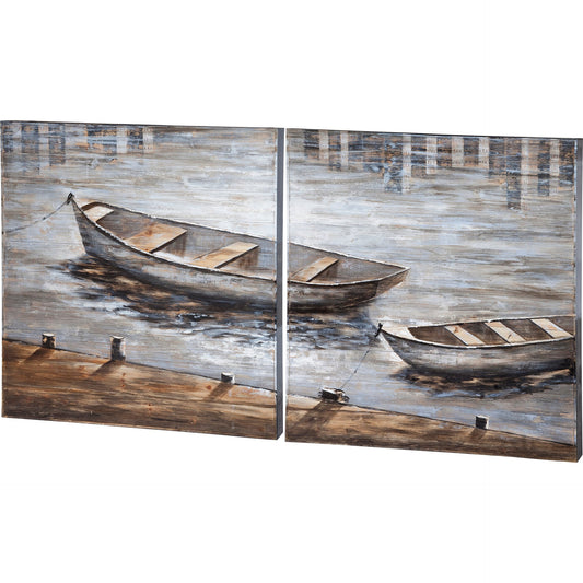 HLHF Creekside Diptych Wall Art New Arrivals, Wall Art Furniture Store Burlington Ontario Near Me 