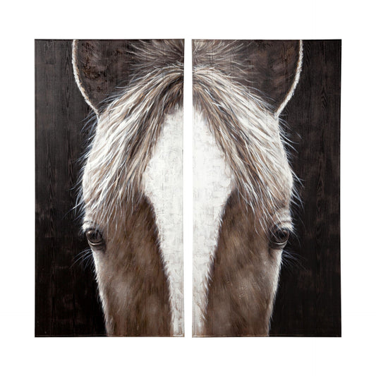 HLHF Equus Diptych Wall Art New Arrivals, Wall Art Furniture Store Burlington Ontario Near Me 