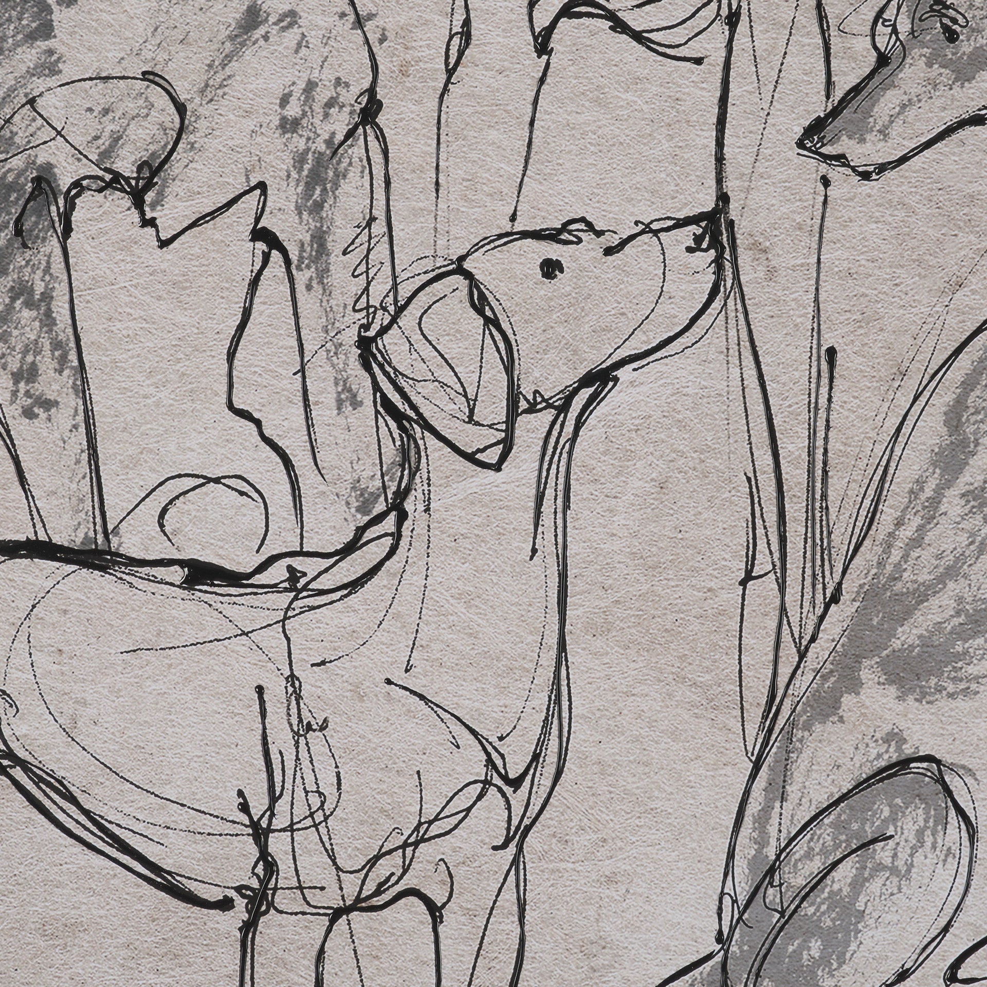 HLHF Dog Sketches II Wall Art New Arrivals, Wall Art Furniture Store Burlington Ontario Near Me 