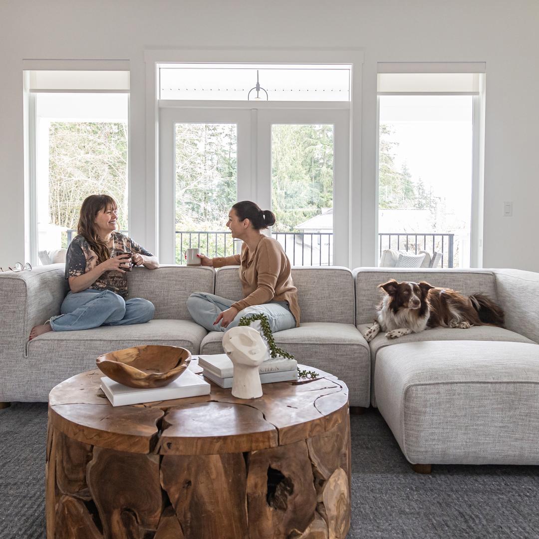 HLHF Natura Flow Round Coffee Table Living, Occasional Furniture Store Burlington Ontario Near Me 