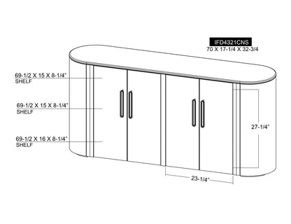 HLHF Balam Console - Light Living, New Arrivals, Occasional, Sideboards & Buffets Furniture Store Burlington Ontario Near Me 