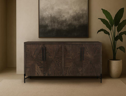 HLHF Verona Console - Dark Living, New Arrivals, Occasional, Sideboards & Buffets Furniture Store Burlington Ontario Near Me 