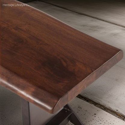 HLHF London Loft Dining Table + Bench Dining Furniture Store Burlington Ontario Near Me 