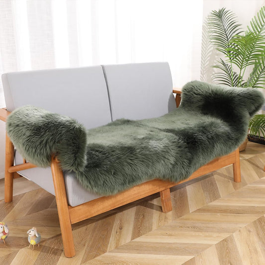 HLHF Forest Genuine Sheepskin Rug X Grey Home (6f x 2ft) Accessories, Grey Home Furniture Store Burlington Ontario Near Me 