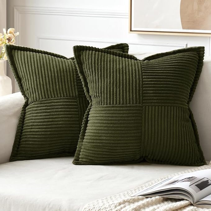 HLHF Corduroy Pillow X Grey Home Accessories, Grey Home Furniture Store Burlington Ontario Near Me 