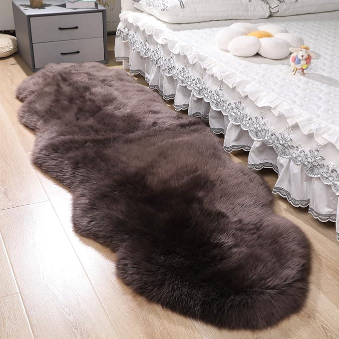 HLHF Forest Genuine Sheepskin Rug X Grey Home (Small) Accessories, Grey Home Furniture Store Burlington Ontario Near Me 