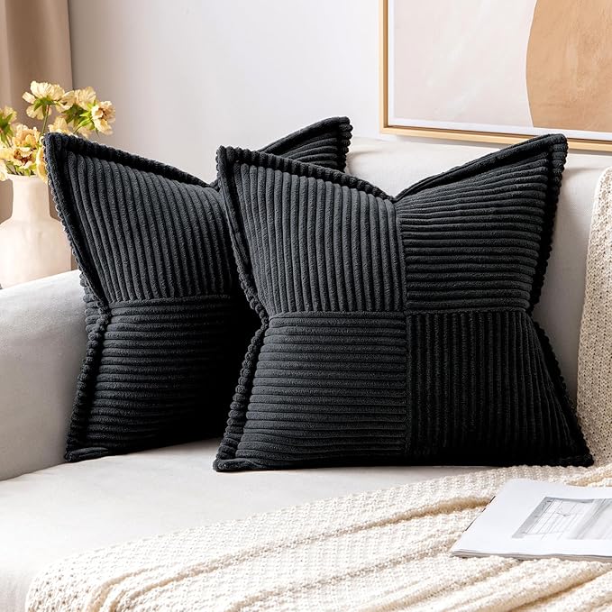 HLHF Corduroy Pillow X Grey Home Accessories, Grey Home Furniture Store Burlington Ontario Near Me 