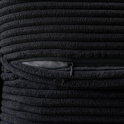 HLHF Corduroy Pillow X Grey Home Accessories, Grey Home Furniture Store Burlington Ontario Near Me 