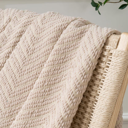 HLHF Hampton Knit Blanket Accessories Furniture Store Burlington Ontario Near Me 