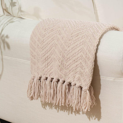 HLHF Hampton Knit Blanket Accessories Furniture Store Burlington Ontario Near Me 