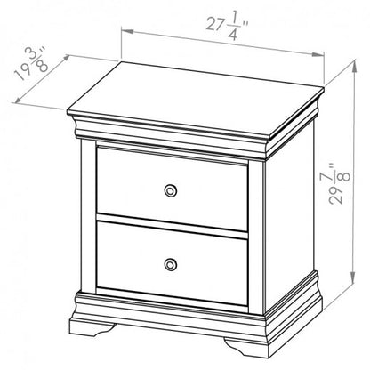 HLHF Louis Rustique Collection Bedroom, New Arrivals Furniture Store Burlington Ontario Near Me 