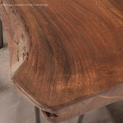 HLHF Vail Live Edge Dining Table Dining Furniture Store Burlington Ontario Near Me 