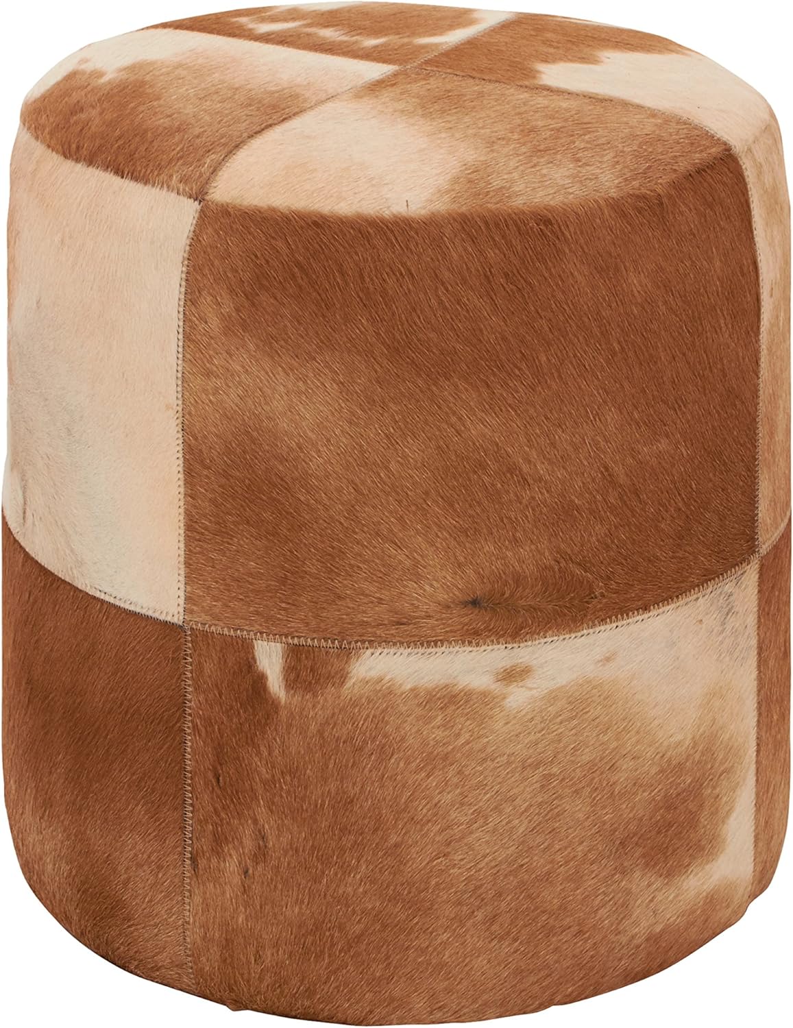 HLHF Natural Cowhide Ottoman Accessories, Living Furniture Store Burlington Ontario Near Me 