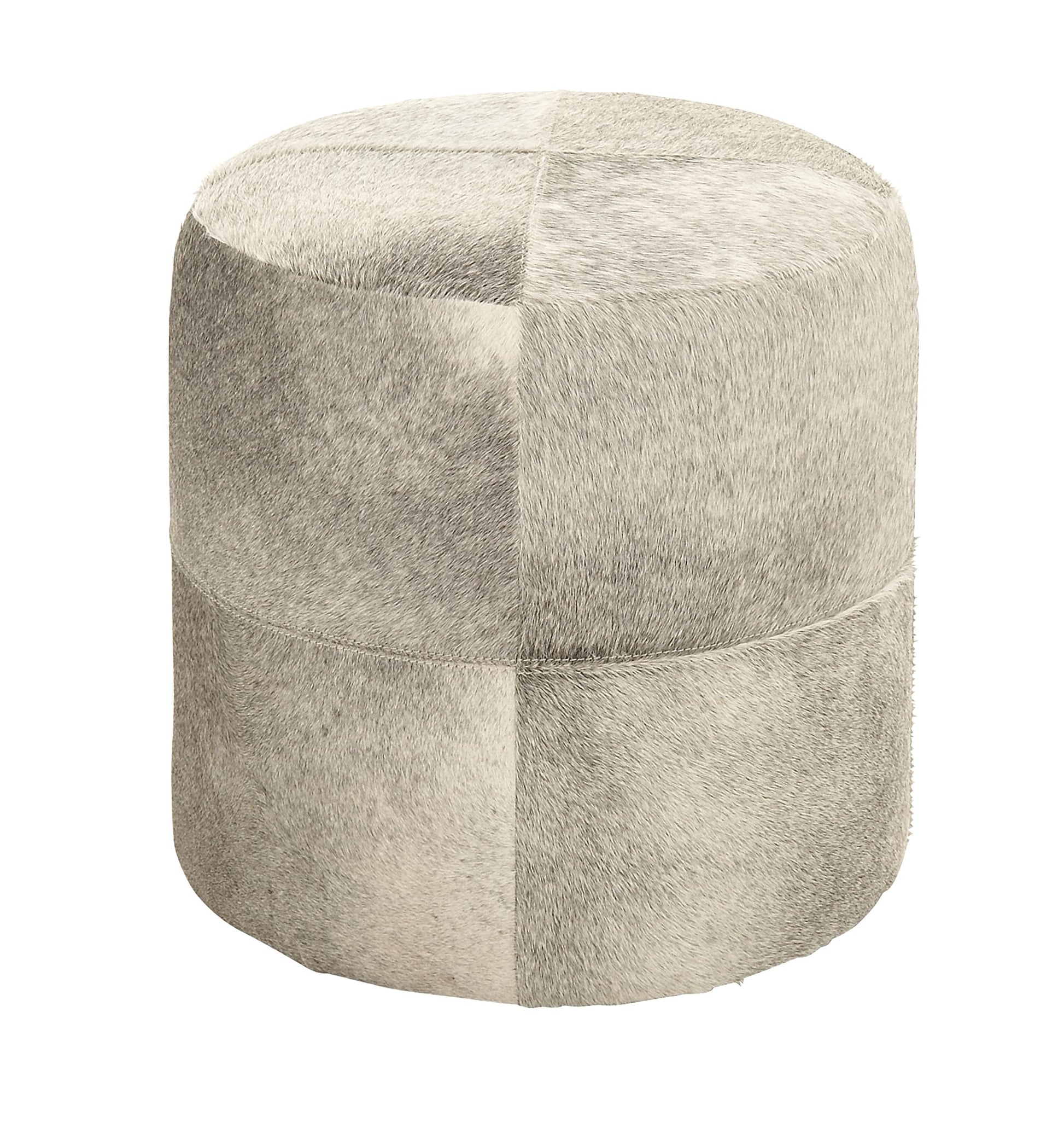 HLHF Natural Cowhide Ottoman Accessories, Living Furniture Store Burlington Ontario Near Me 