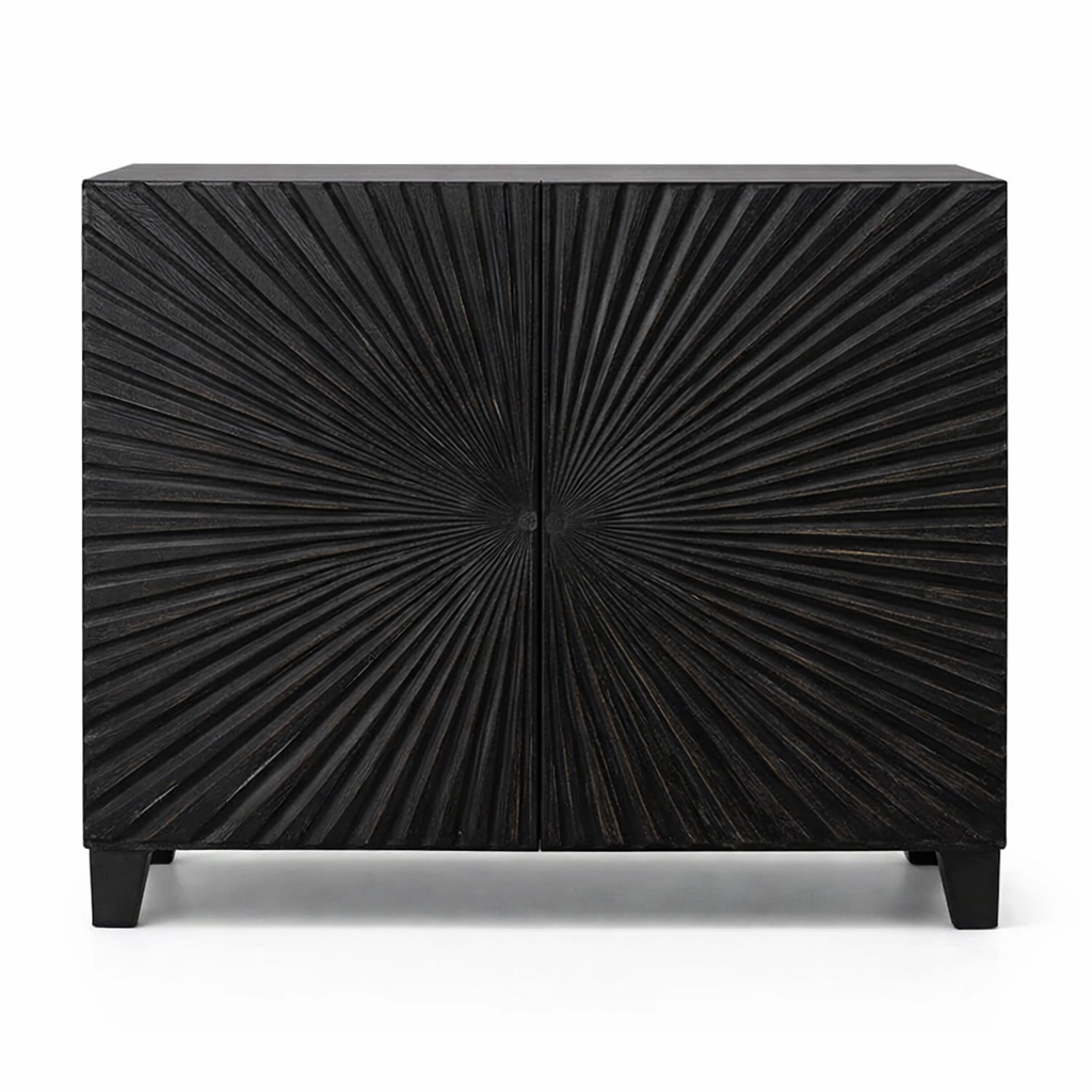HLHF Centuri 2 Door Console - Washed White Sideboards & Buffets Furniture Store Burlington Ontario Near Me 