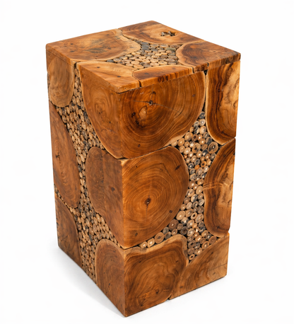 HLHF Teak Root End Table - Tall Living, New Arrivals, Occasional, Side Table Furniture Store Burlington Ontario Near Me 