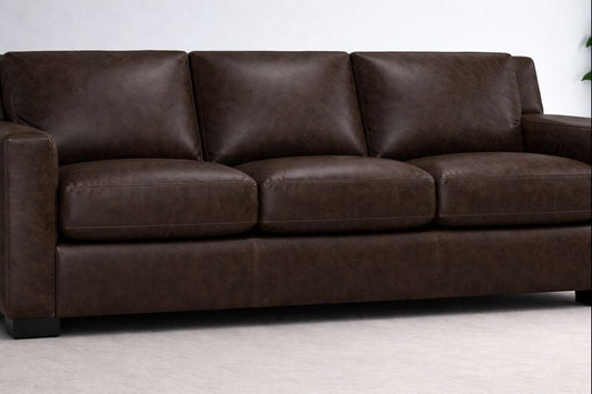 HLHF Nora Leather Sofa Living Furniture Store Burlington Ontario Near Me 