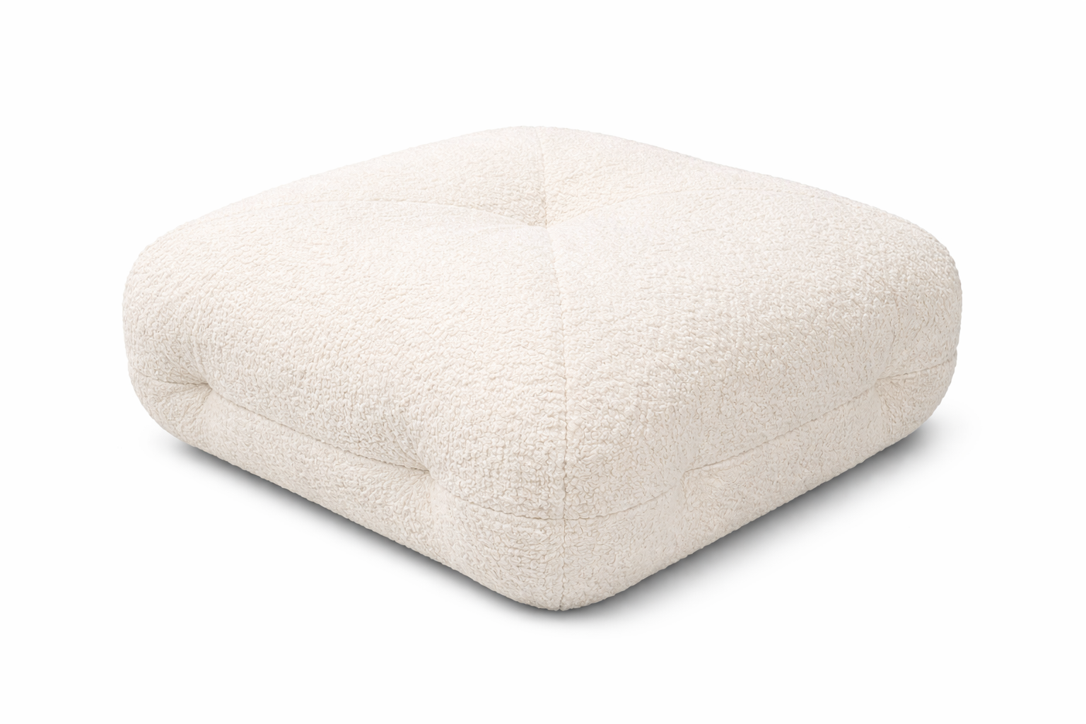 HLHF Wooly Cream Ottoman Accessories, Living, New Arrivals Furniture Store Burlington Ontario Near Me 