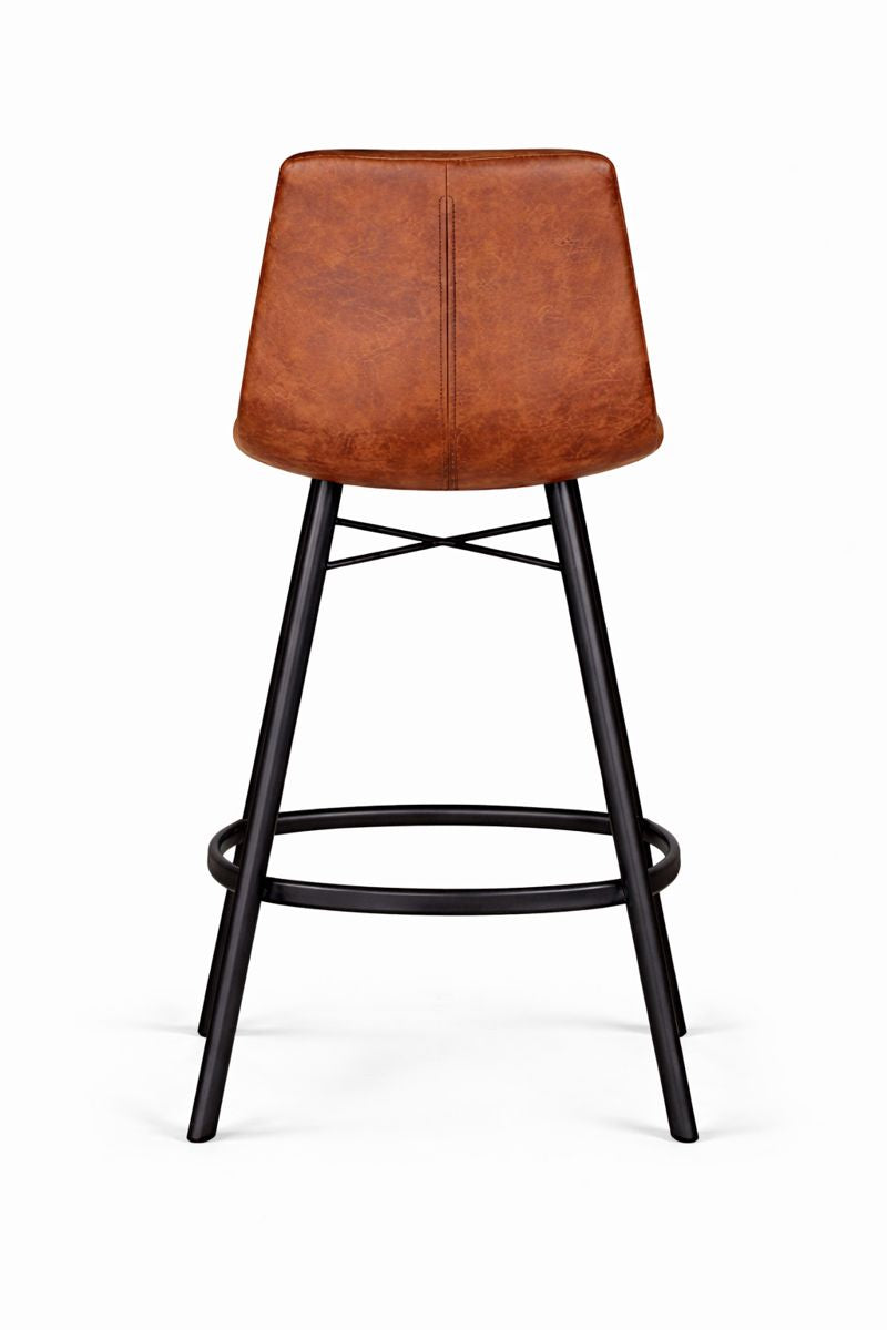 Bar Stool Sam Riddle Sam Counter Stool - Trapper Brown Burlington HT DESIGN Stool – HLHF