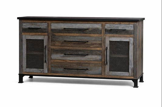 HLHF Loft Brown Buffet Dining Furniture Store Burlington Ontario Near Me 