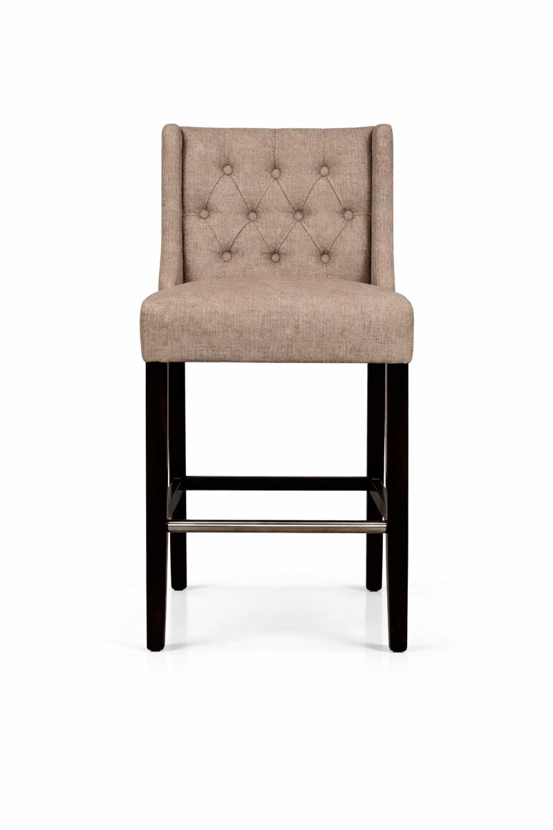 HLHF Lara Fabric Stool - Tan Stools & Bars Furniture Store Burlington Ontario Near Me 