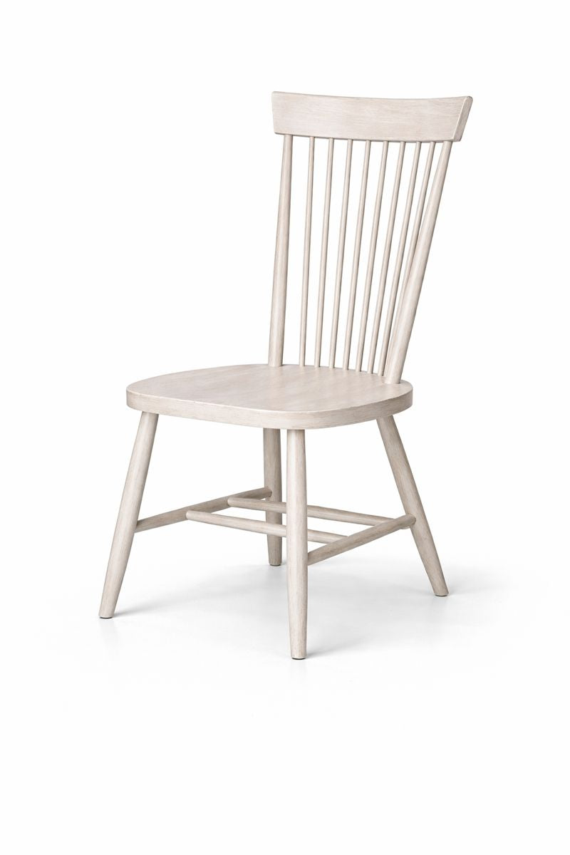 HLHF Palmerston Solid Wood Dining Chair - Washed White Dining Furniture Store Burlington Ontario Near Me 