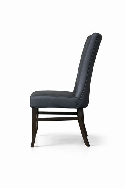 HLHF Winged Coated Fabric Dining Chair - Charcoal Dining Furniture Store Burlington Ontario Near Me 