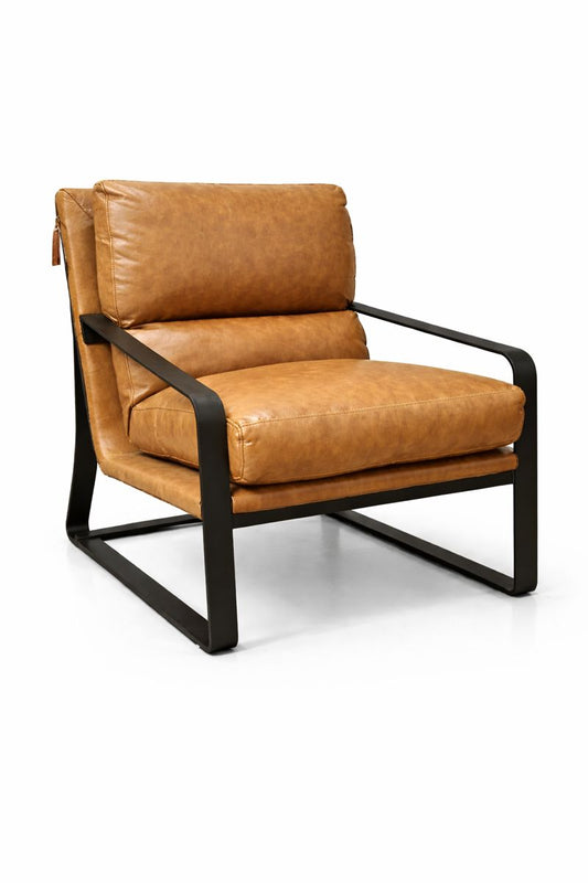 HLHF 1102 Draft Leather Accent Chair Accent Chairs, Living Furniture Store Burlington Ontario Near Me 