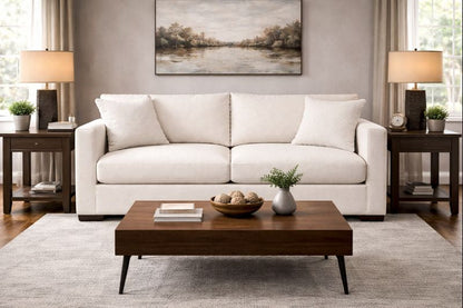 HLHF Newport Sofa - Clarkson Ivory Living, New Arrivals Furniture Store Burlington Ontario Near Me 