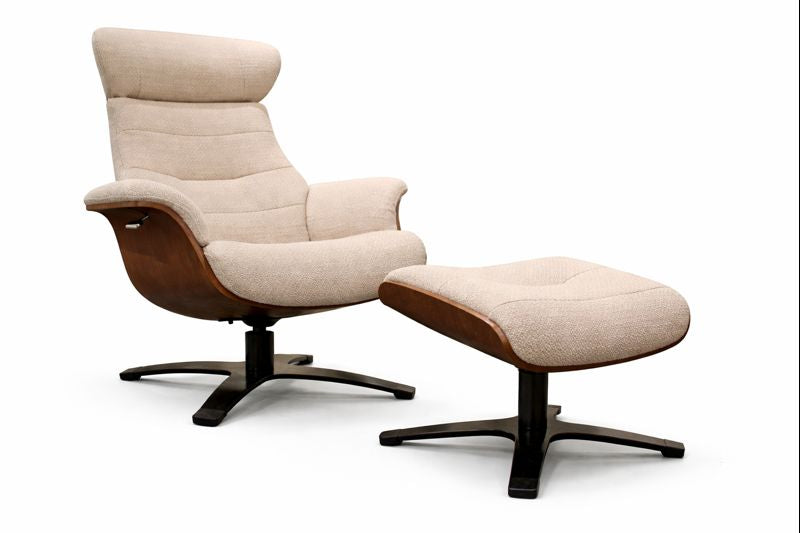 HLHF Arch Lounge Accent Chair & Ottoman Accent Chairs Furniture Store Burlington Ontario Near Me 