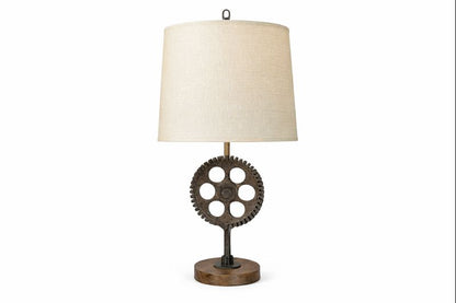 HLHF Industrial Gear Table Lamp Lighting Furniture Store Burlington Ontario Near Me 