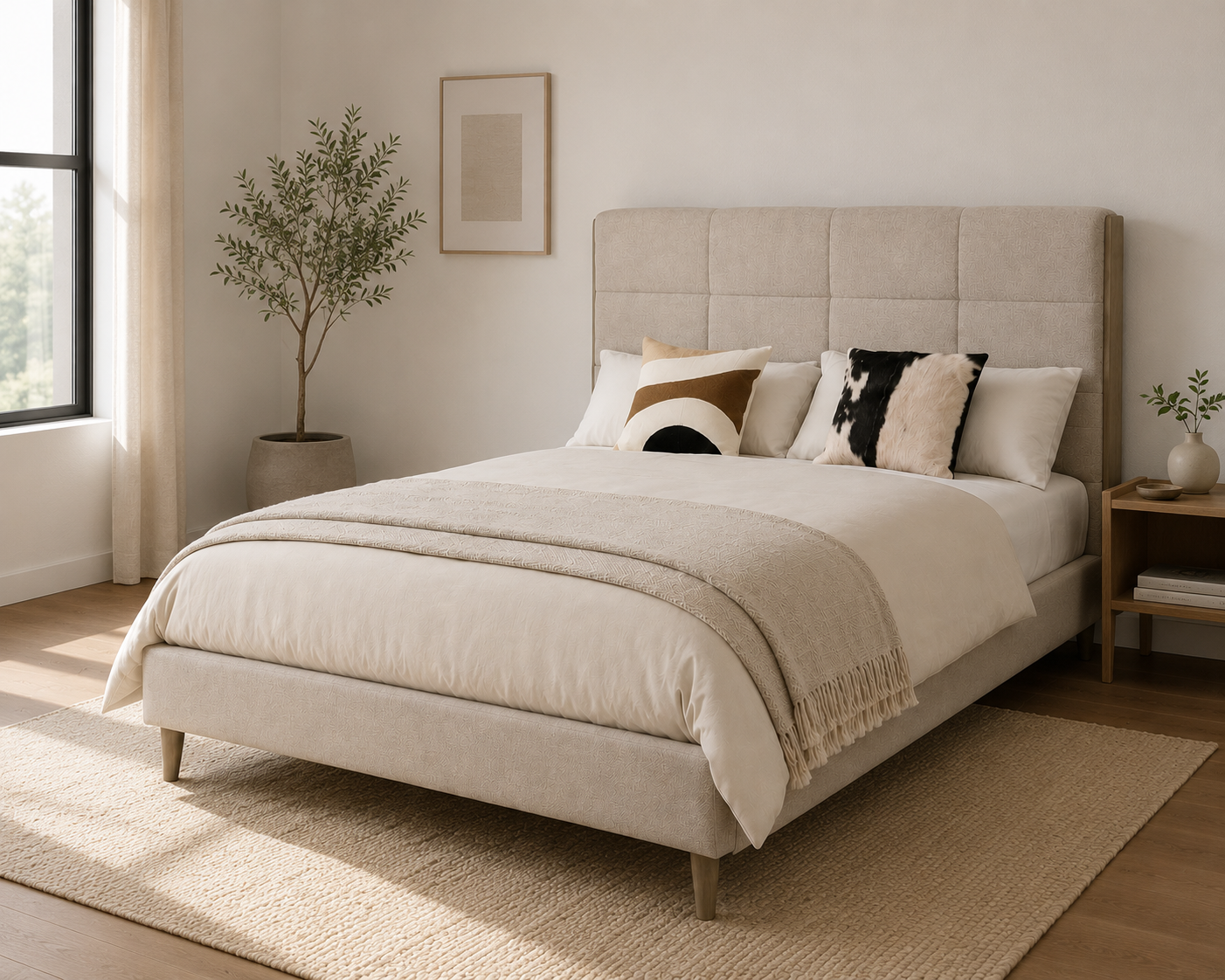 HLHF Upholstered Queen Bed Bedroom, Sale Furniture Store Burlington Ontario Near Me 