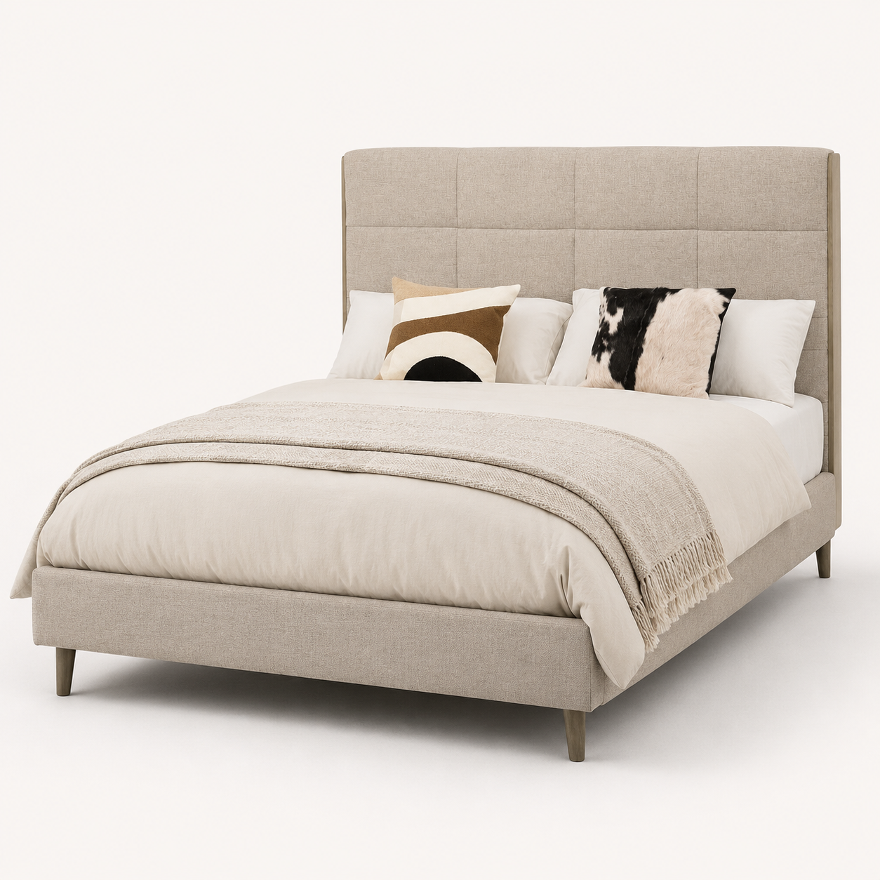HLHF Upholstered Queen Bed Bedroom, Sale Furniture Store Burlington Ontario Near Me 