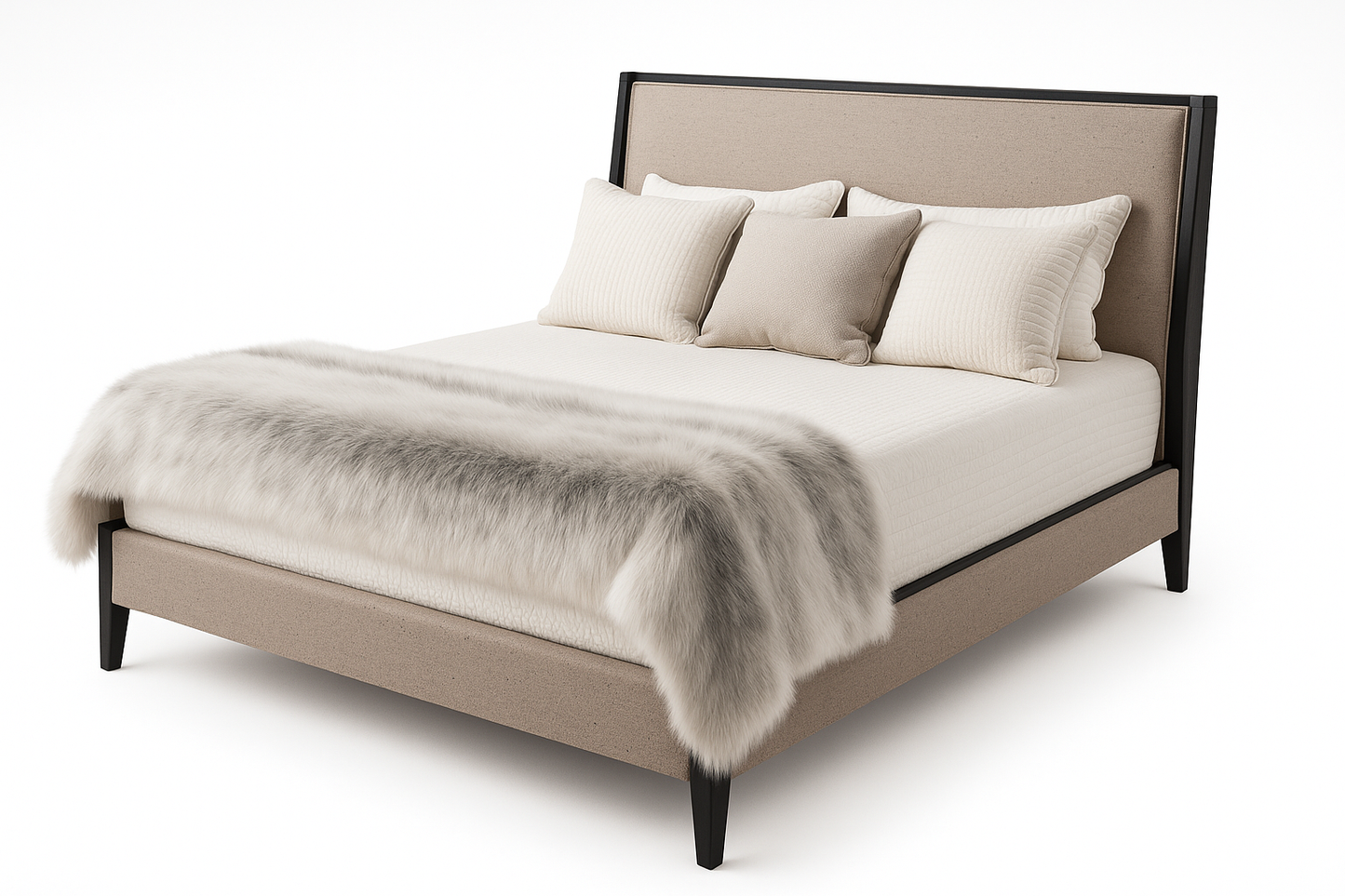 HLHF 528Q Upholstered Queen Bed Bedroom, Sale Furniture Store Burlington Ontario Near Me 