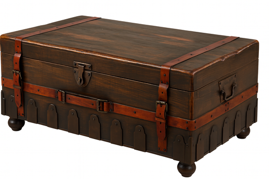 HLHF Vintage Trunk Coffee Table Occasional Furniture Store Burlington Ontario Near Me 