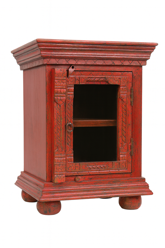 HLHF Varanasi Side Table - Red Occasional, Sale Furniture Store Burlington Ontario Near Me 
