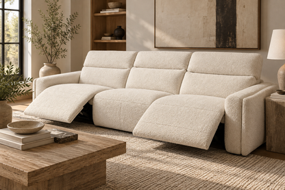 HLHF Azalea Electric Motion 3 Piece Sofa Living, New Arrivals Furniture Store Burlington Ontario Near Me 