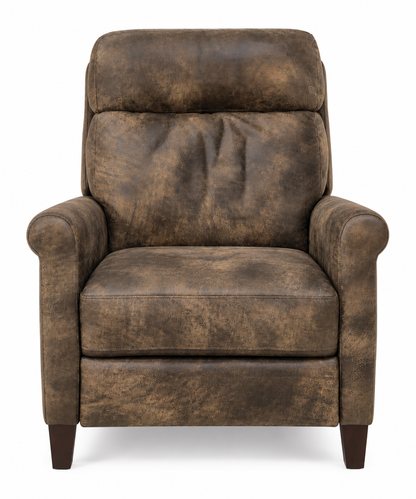 HLHF Bonanza Dark Brown Electric Motion Recliner - Floor Model Accent Chairs, Living, Sale Furniture Store Burlington Ontario Near Me 